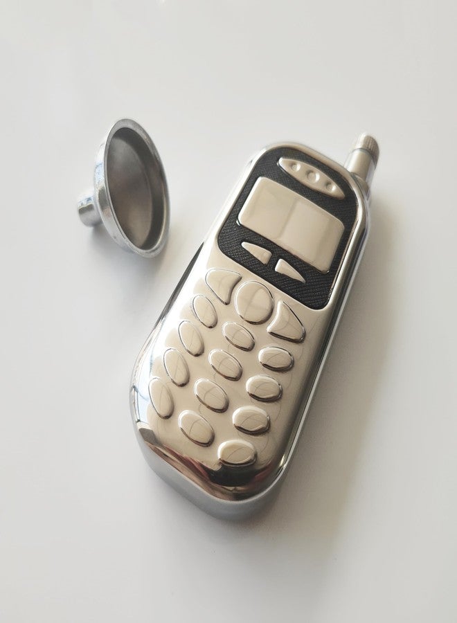 CNFLASK 304 Stainless Steel Cell Phone Flask with Funnel - Image 1